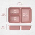 Bentgo Prep 3-Compartment Meal Prep Containers (20-Piece)