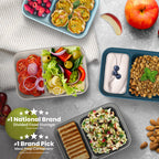 Bentgo Prep 2-Compartment Snack Containers (20-Piece)